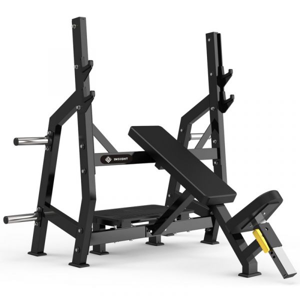 Скамья для жима олимпийская 45 градусов Insight Fitness TM42