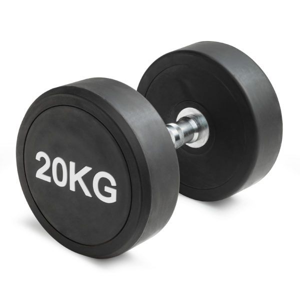 Гантель неразборная круглая VictoryFit (от 2,5 кг до 50 кг)