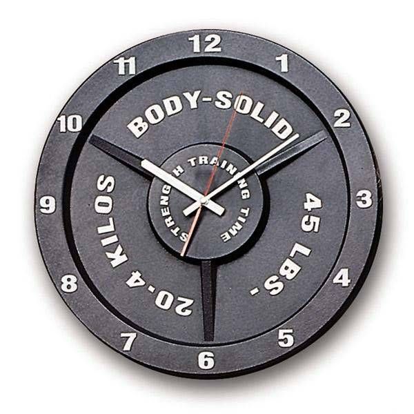 STT45 mm.jpg Часы Body-Solid в виде тяжелоатлетического диска STT45